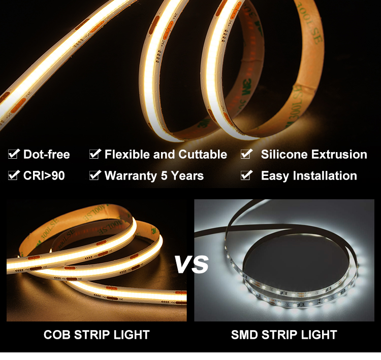 TKL-COB-320D - COB LED Strip Light - 5